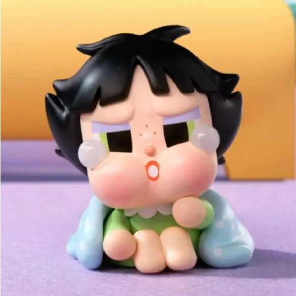 CRYBABY × Powerpuff Girls – Sleep Buttercup Vinyl Figure (Pop Mart Blind Box) 💙 - Picture 1 of 11
